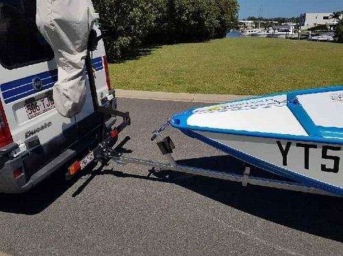 The BD is perfect for ‘Quickboats’...and you can ‘Go Anywhere’!! (our customer has added tow hitch to standard BD)