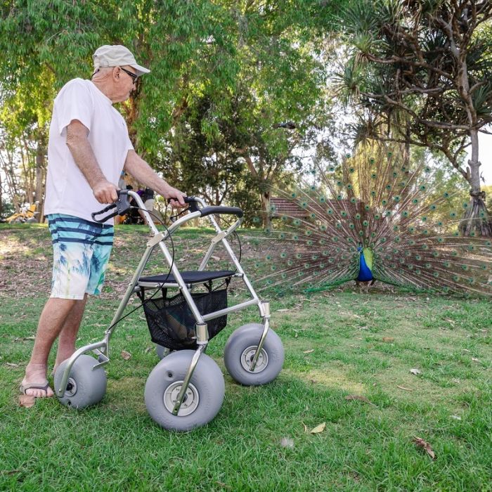 Wheeleez® All-Terrain Rollator - Image 8