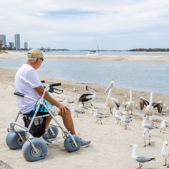 Wheeleez® All-Terrain Rollator - Image 5