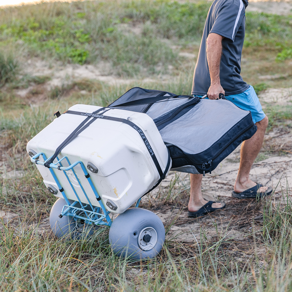 Wheeleez® Beach Cart Folding - Asian Prime Sources Limited