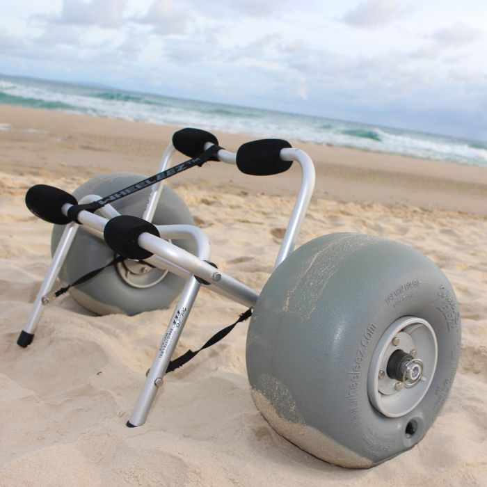 wheeleez kayak cart beach